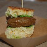 Lamb Slider with Zucchini Pesto and Cucumber Relish
Ocean House
Watch Hill, RI
Chef Adam Brioche
