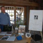 Don representing Hopkins Southdowns at the Rhode Island Farmers Market Lunch held for the attendess of the North American Relais & Chateux Annual Meeting at Avondale Farm